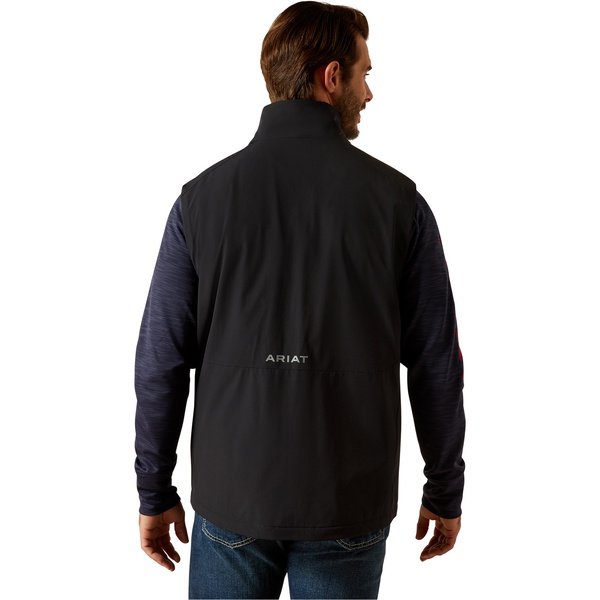 2025 Ariat Herren Rion Stretchshell Weste 10062386 - Black